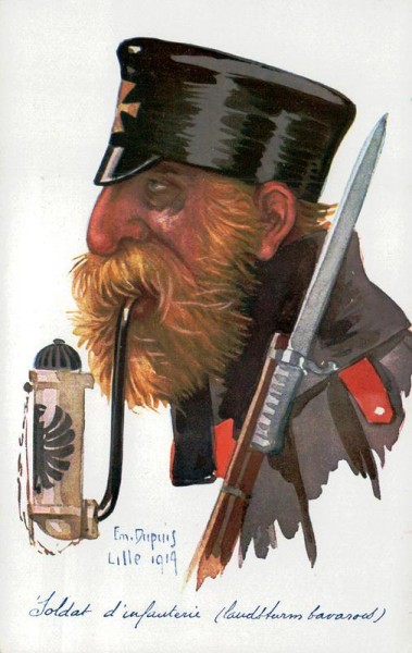Soldat d infanterie Vorderseite