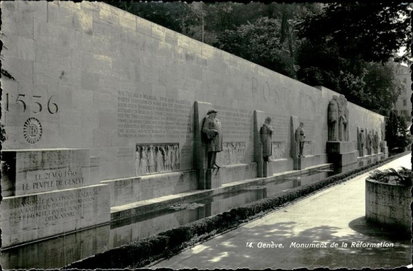 Genève/Monument de la Reformation Vorderseite