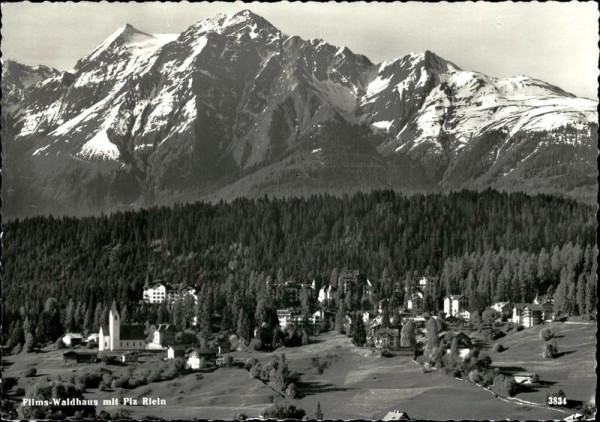 Flims, Flims-Waldhaus, Piz Riein Vorderseite