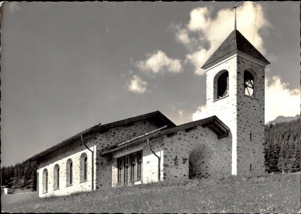 Lenzerheide, Evang. Kirche Vorderseite