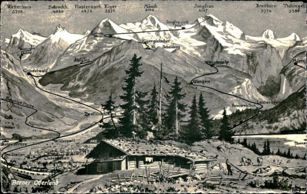 Berner Oberland Vorderseite