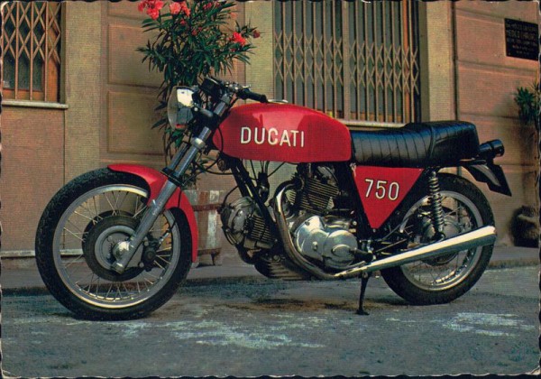 Ducati 750 Vorderseite