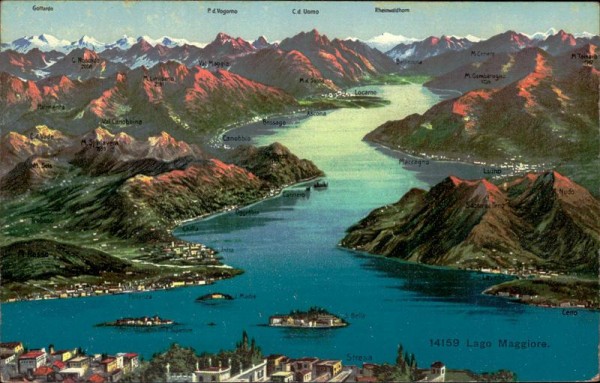 Lago Maggiore Vorderseite