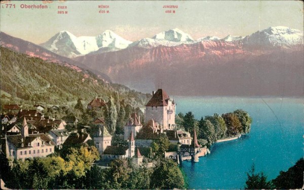 Oberhofen am Thunersee Vorderseite