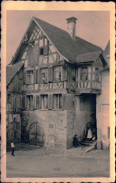 unbekanntes Haus, ev. Kanton Zürich Vorderseite