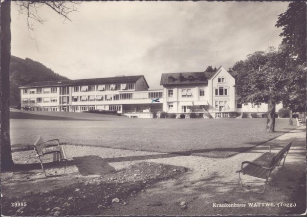 Wattwil, Krankenhaus Vorderseite
