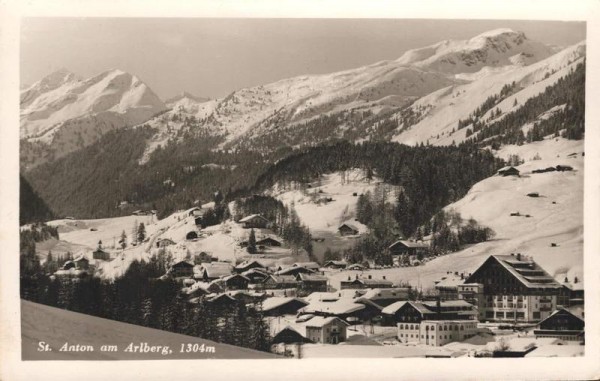 St. Anton am Arlberg Vorderseite