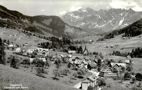 Ennetbühl mit Säntis Vorderseite