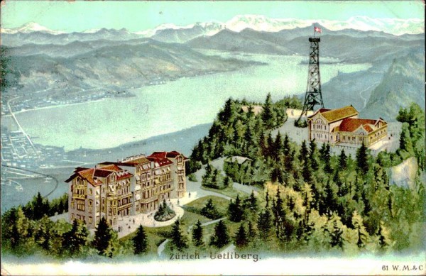 Zürich - Uetliberg. Vorderseite