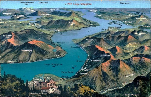 Lago Maggiore Vorderseite