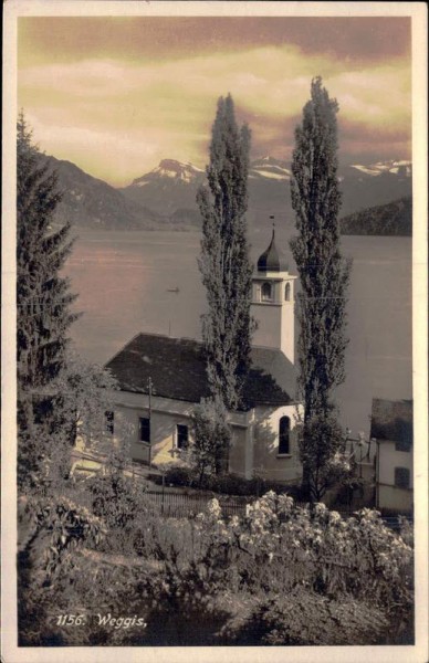 Weggis - Kapelle  Vorderseite