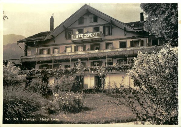 Leissigen, Hotel Kreuz Vorderseite