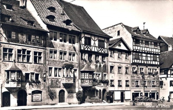 Hotel Rheinfels. Stein am Rhein Vorderseite