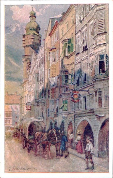 Innsbruck - Herzog Friedrichstrasse Vorderseite
