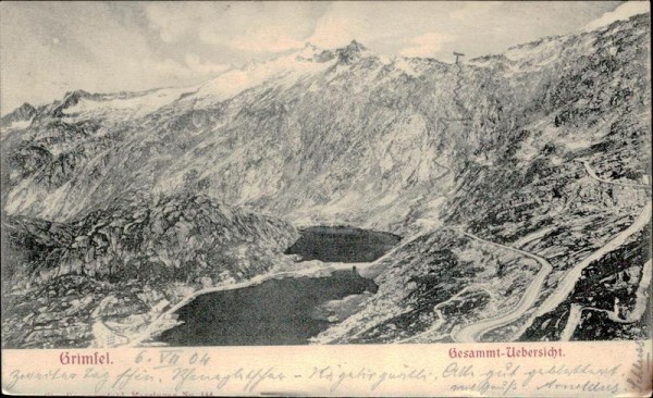 Grimselpass Vorderseite