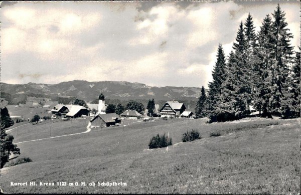 Kurort Heiligkreuz ob Schüpfheim Vorderseite