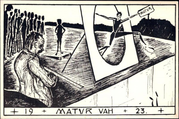 Matur VAH 1923 Vorderseite