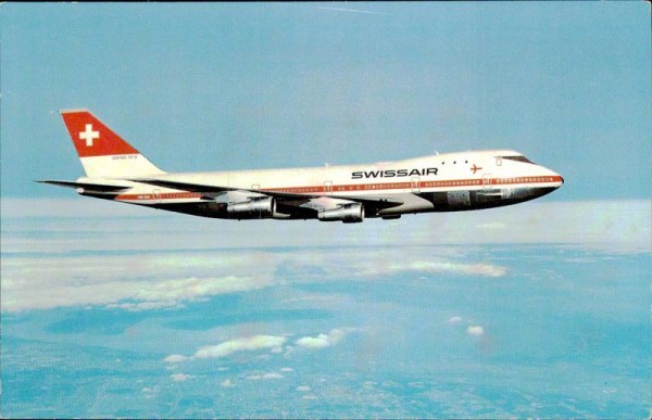 Swissair Boeing 747 B Vorderseite
