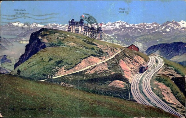 Rigi Kulm (1797 m) Vorderseite