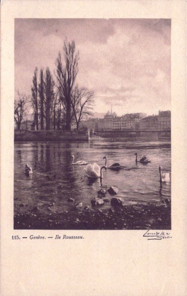 Genève - Ile Rousseau