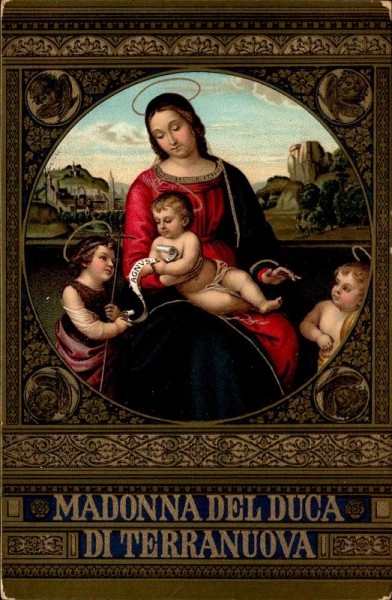 Madonna del Duca die Terranuova Vorderseite