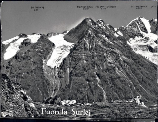 Fuorcla Surlej Vorderseite