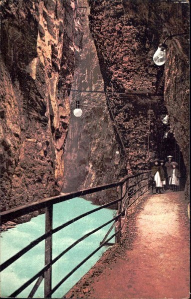 Eingang zur Aareschlucht Vorderseite