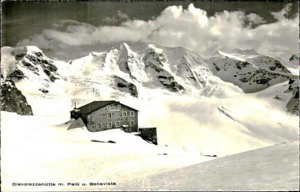 Diavolezzahütte Vorderseite