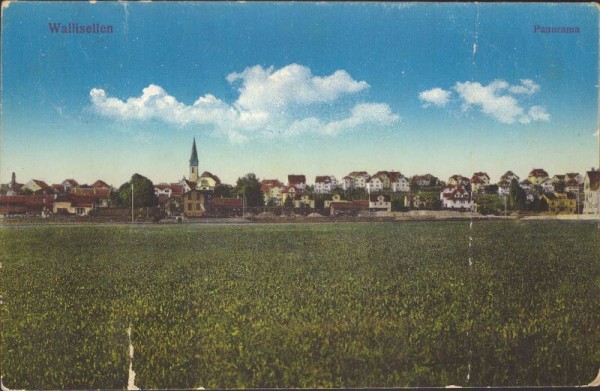 Wallisellen. Panorama. 1918