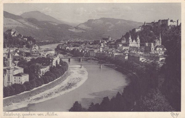 Salzburg - gesehen von Mülln