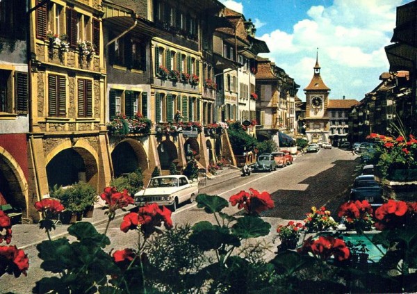 Morat, Murten  - Grand Rue Vorderseite