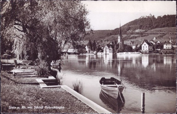 Stein am Rhein mit Schloss Hohenklingen