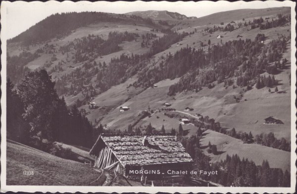 Morgins, Chalet de Fayot