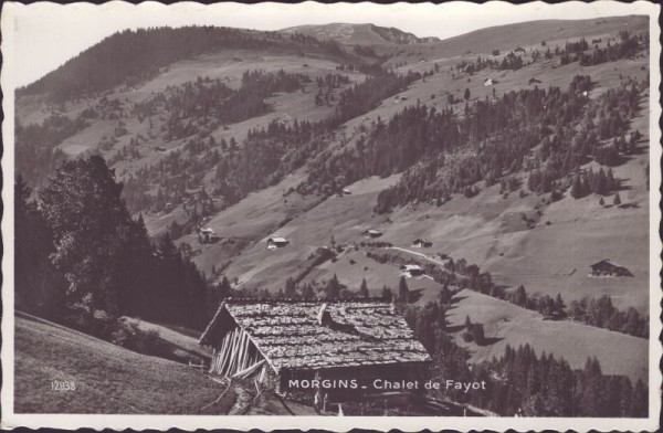 Morgins, Chalet de Fayot