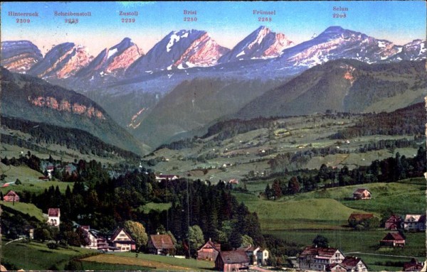 Toggenburger-Bahn Vorderseite