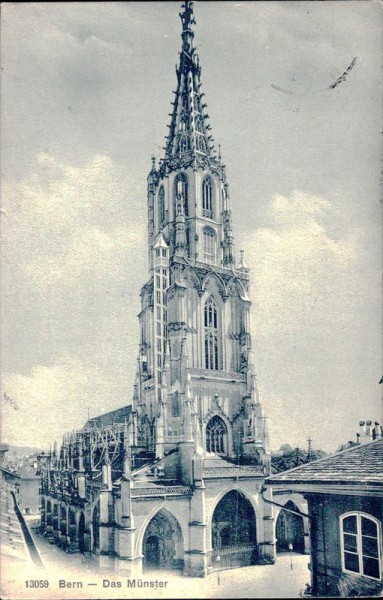 Bern - Das Münster Vorderseite