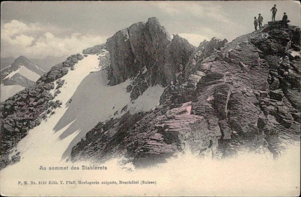 Les Diablerets (Berg) Vorderseite