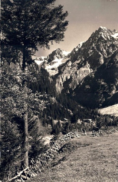 Kandersteg, Selden im Gasterntal, Birghorn u. Sackhorn Vorderseite