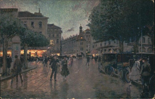 Genève - Place du Lac Vorderseite