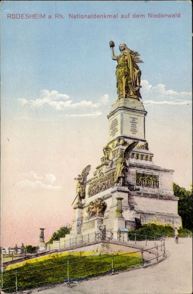 Rüdesheim, Nationaldenkmal auf dem Niederwald