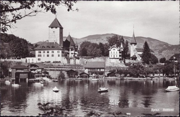Schloss, Spiez Vorderseite