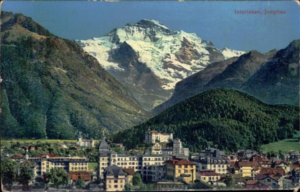 Interlaken, Jungfrau Vorderseite