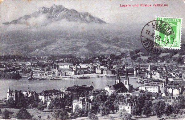 Luzern und Pilatus (2132m)