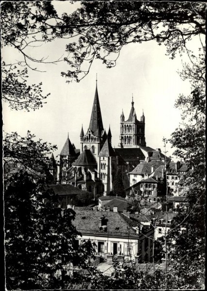 Kathedrale Notre-Dame (Lausanne) Vorderseite