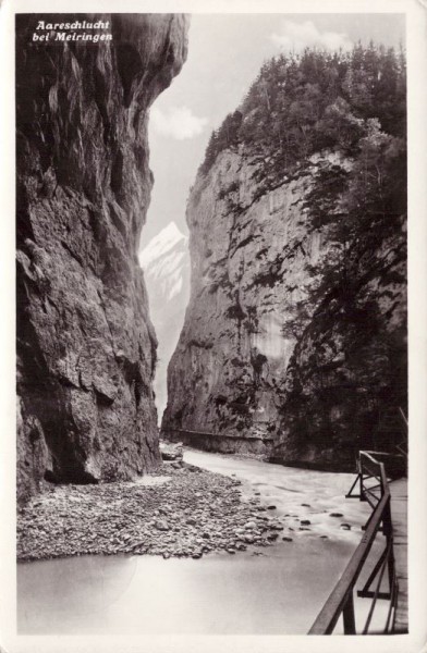 Aareschlucht bei Meiringen