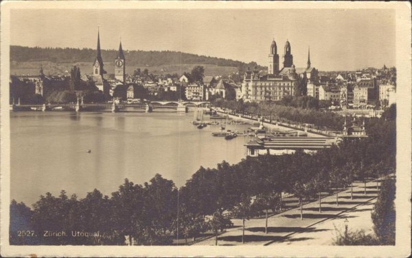 Zürich - Utoquai Vorderseite