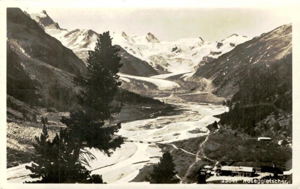 Roseggletscher Vorderseite