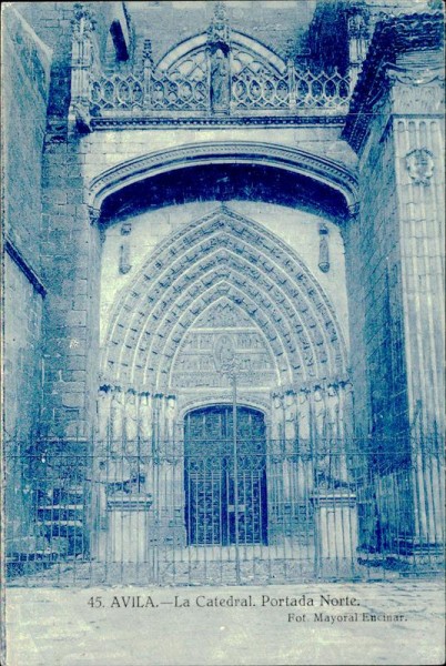 Kathedrale von Ávila Vorderseite