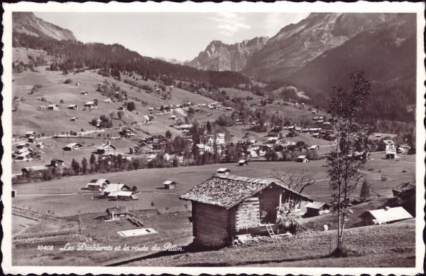 Les Diablerets et la route du Pillon