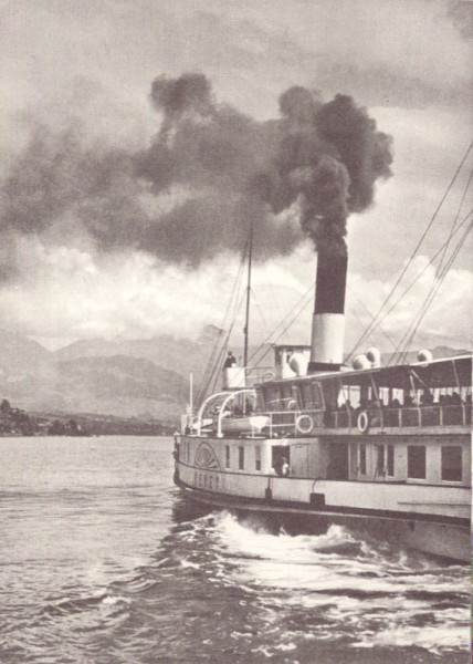 Dampfschiff Vevey